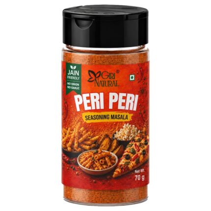 Giri Natural No Onion No Garlic Peri Peri Magic Seasoning Masala | Jain & Satvik