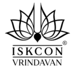 ISKCON Vrindavan logo with lotus design - giri natural